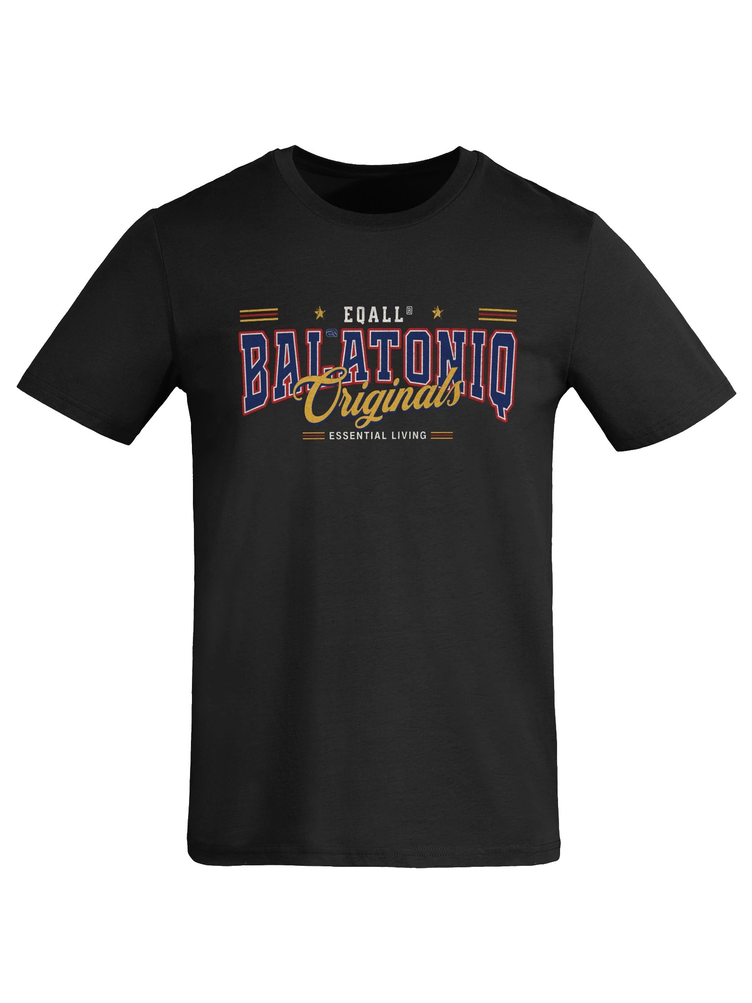 EQALL® Originals BALATONIQ Essential Living Organic Unisex ECO Tee product image (17)
