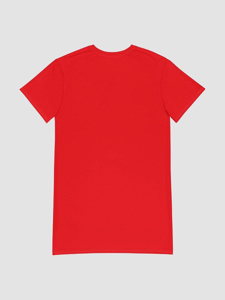 Hyper Bass Long T-Shirt Dress [Red] product image (2)