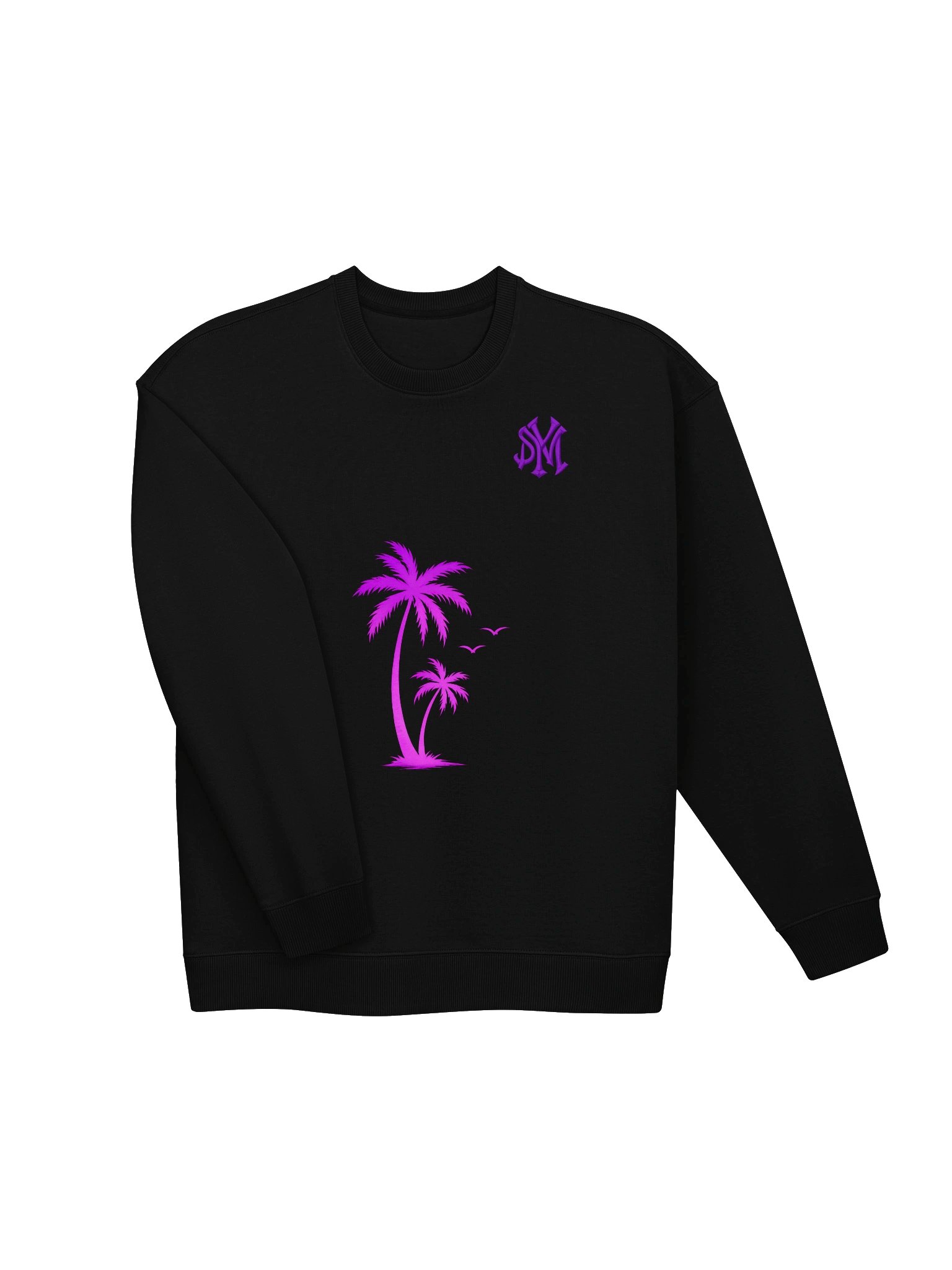 SM Neon Palms Signature Crewneck Sweatshirt product image (3)