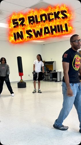 Swa-Hi-Liiiiiiii! 52 Blocks in Swahili! Having some fun on this one! 

Support our mission to empower the youth. Pick up a sh...
