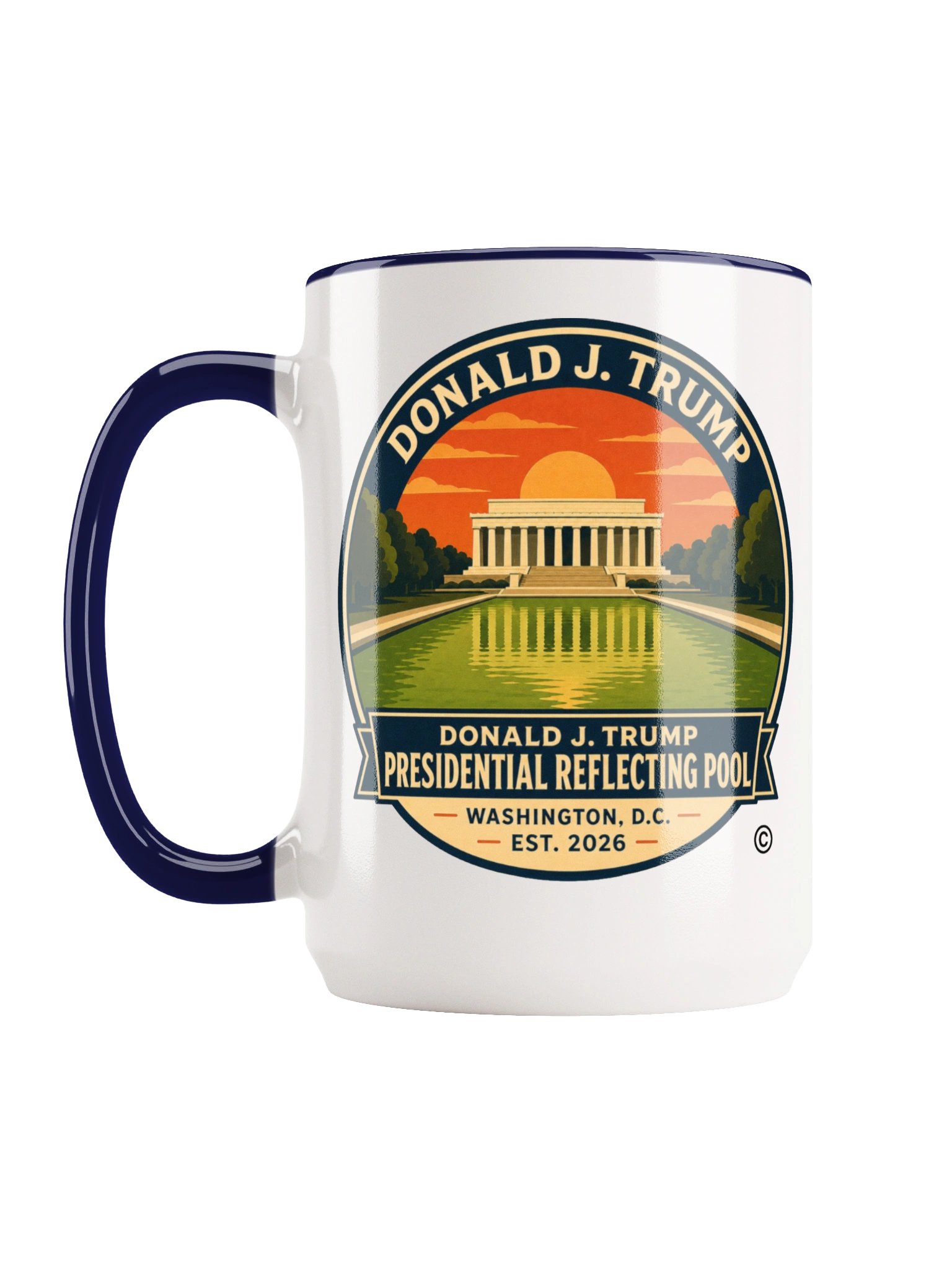 Official 15 oz Souvenir Mug - Donald J. Trump Presidential Reflecting Pool™ product image (2)