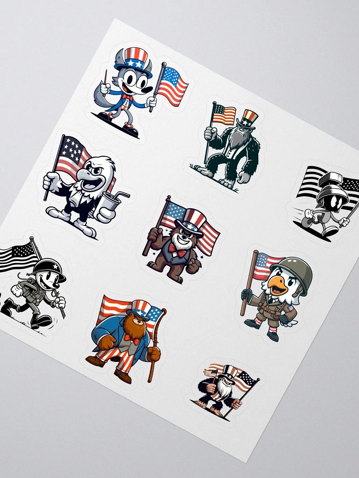 4th of July Stickers product image (2)