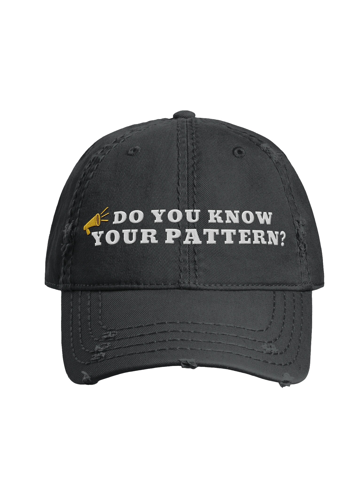 📣 Do You Know Your Pattern? - Distressed Dad Hat product image (1)