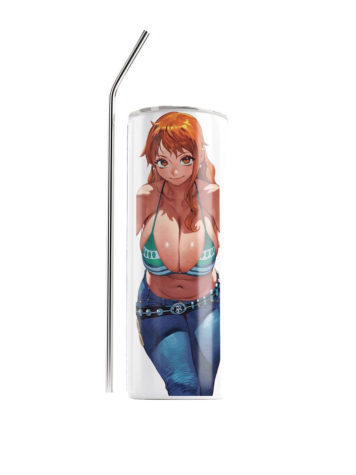 Orange Hair Girl Tumbler Bottle product image (1)