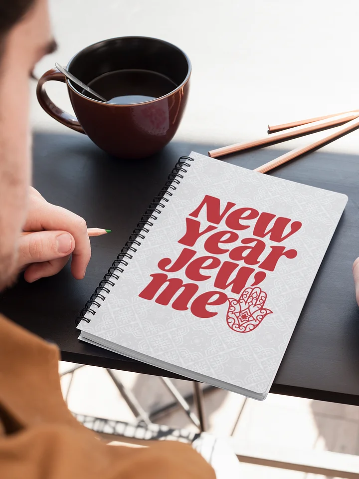 New Year, Jew Me Dotted Spiral Notebook product image (1)