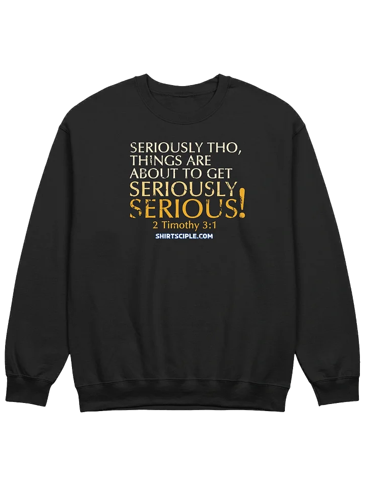 Seriously Serious Sweatshirt product image (3)