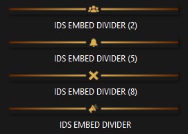 Goldish Embed Divider Bars Pack product image (1)