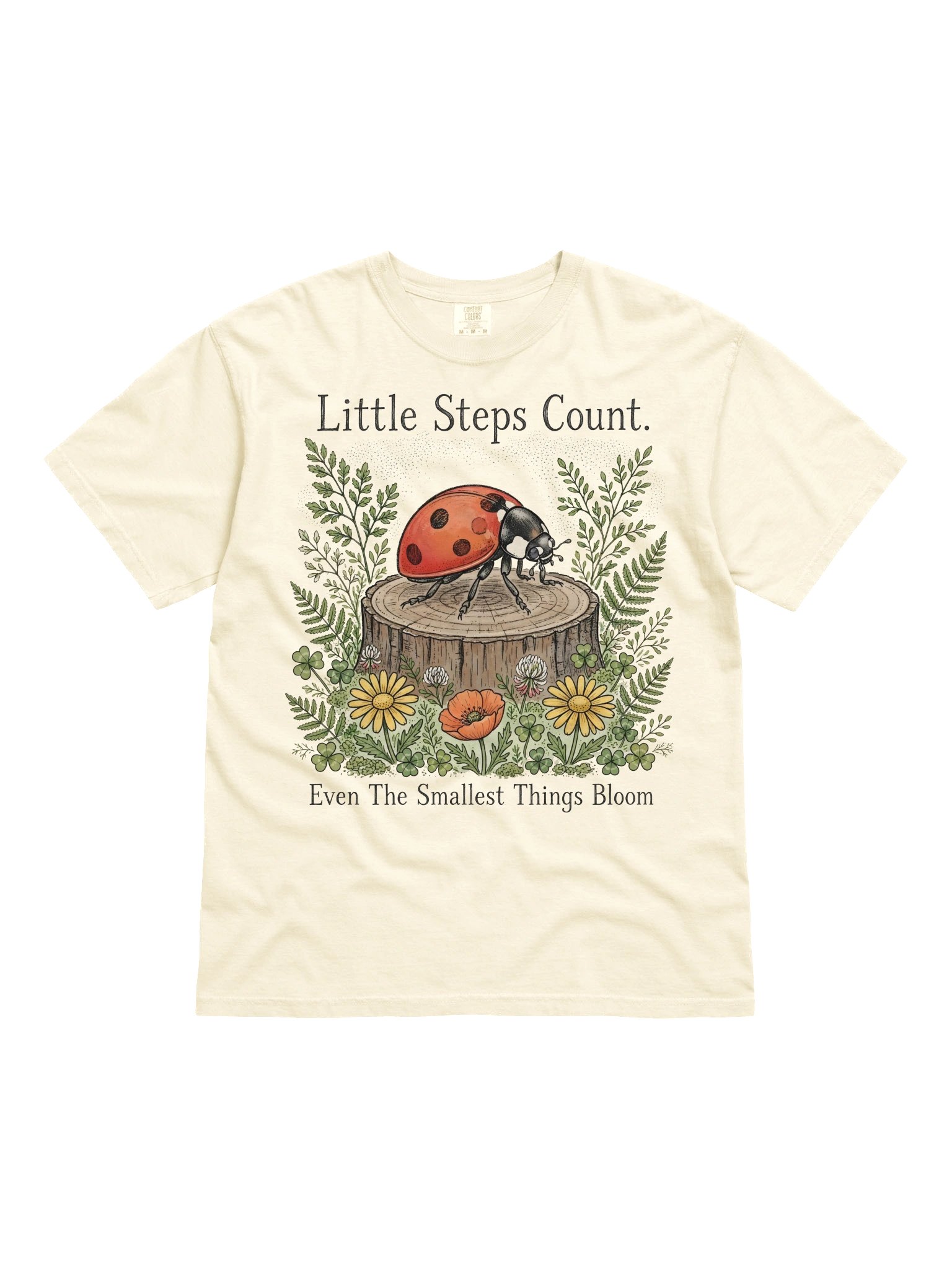 Little Steps Count - Ladybug Garden tee product image (4)