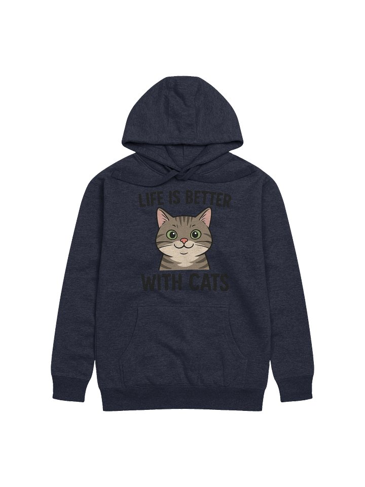 Purr-fectly Cozy Cat Lover Hoodie product image (1)
