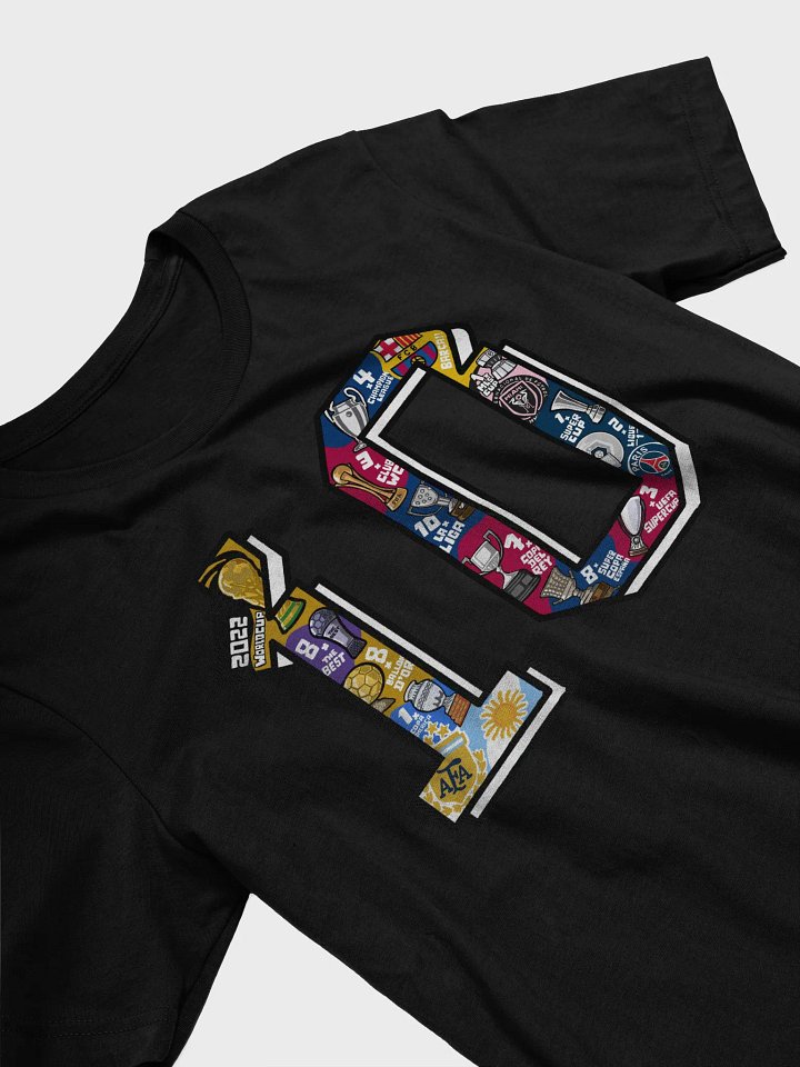 Messi #10 G.O.A.T T-Shirt product image (1)