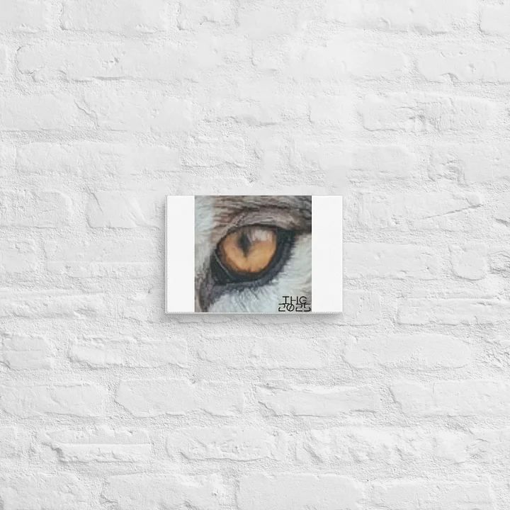 Wolf Eye Digital Drawing Print Canvas product image (8)