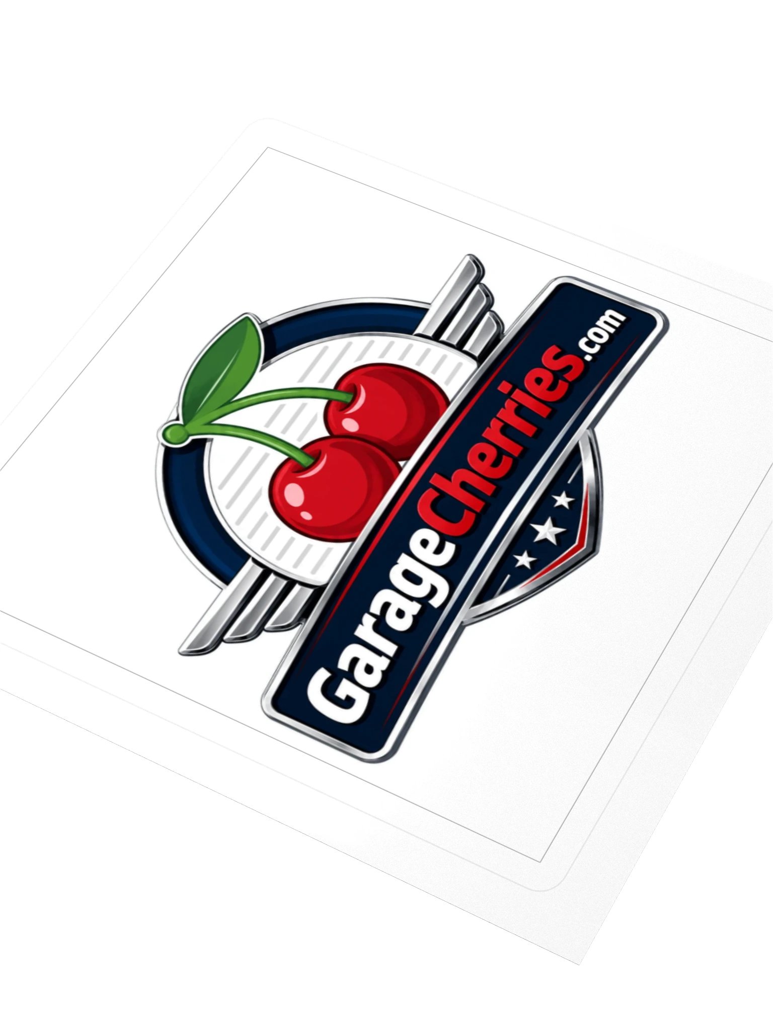 Garage Cherries Kiss Cut Sticker product image (3)
