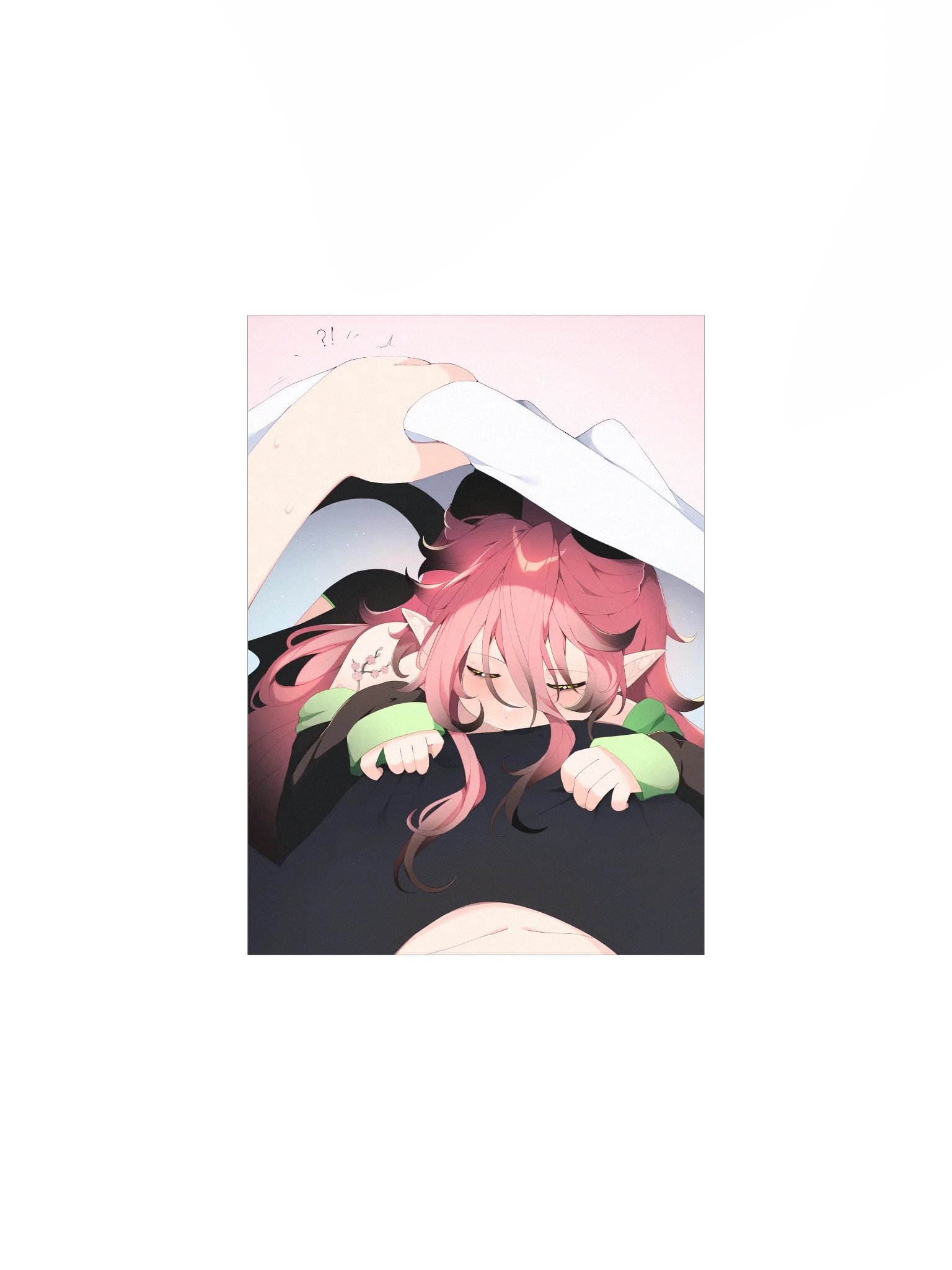 Sleepy Pickle Print product image (1)