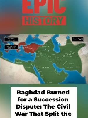 They overthrew a caliphate in one of history's most brutal revolutions — and then built a golden age. The Abbasid Caliphate: revolution, religion, and military might. This story goes HARD. Check out the full video at Epic History. #AbbasidCaliphate #IslamicHistory #MedievalHistory #HistoryTok #LearnOnTikTok #EmpireHistory #ForgottenHistory #epichistory