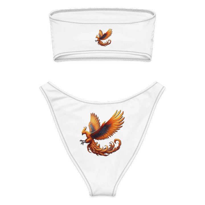 Mythical Firebirds All-Over Bandeau Bikini product image (2)