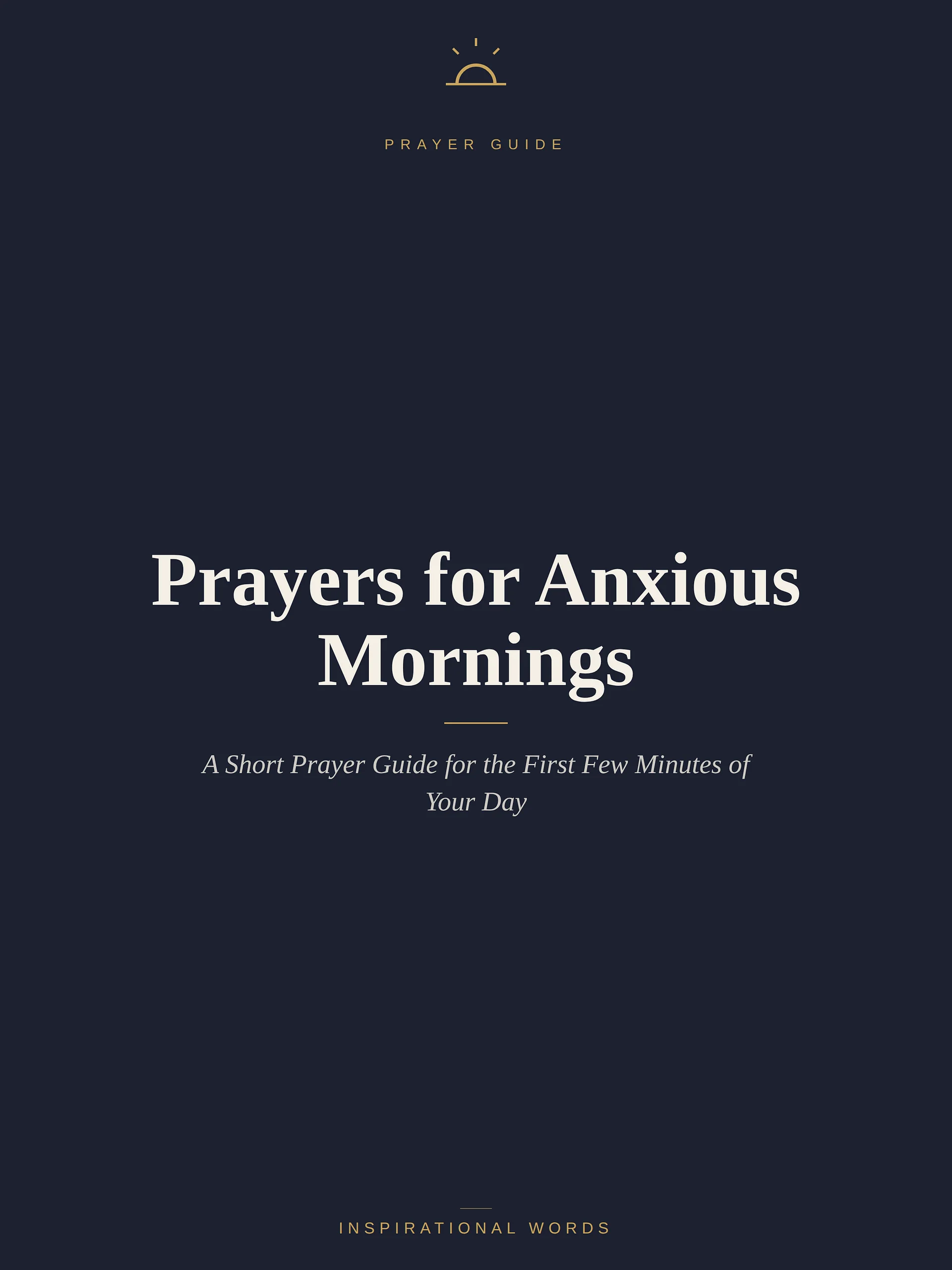 Prayers for Anxious Mornings product image (1)