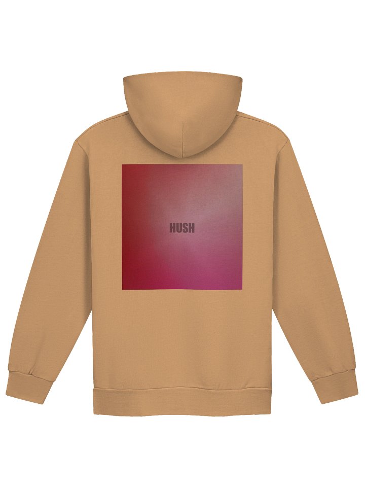 HUSH HOODIE BLACK LOGO product image (2)