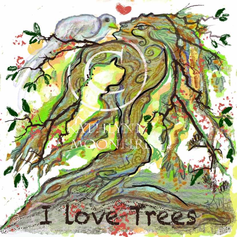 ArtyWear Tee of the Month - Aug '26 'I Love Trees' product image (6)