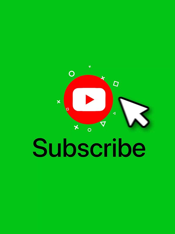 YouTube Subscribe, Like, and Get Notified Buttons – 4K Animated Overlays product image (3)