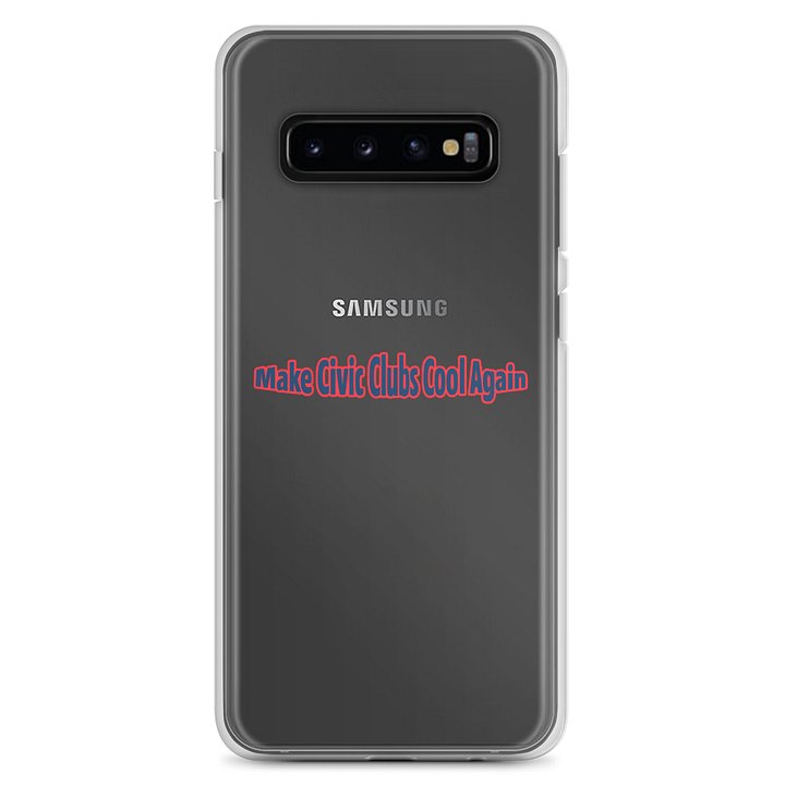 Make Civic Clubs Cool Again™ Clear & Cool Samsung® Case product image (1)