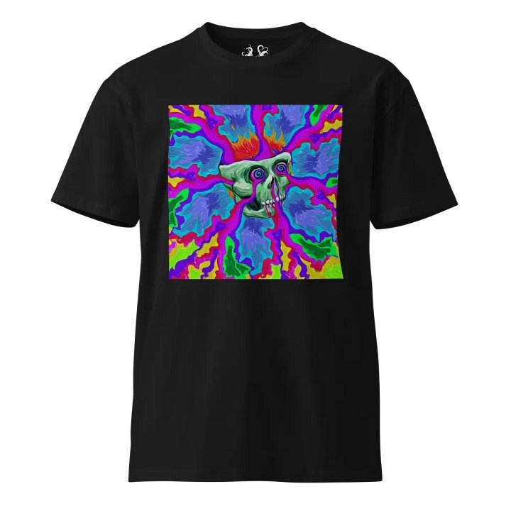 Psychedelic Skull Unisex T-Shirt product image (1)