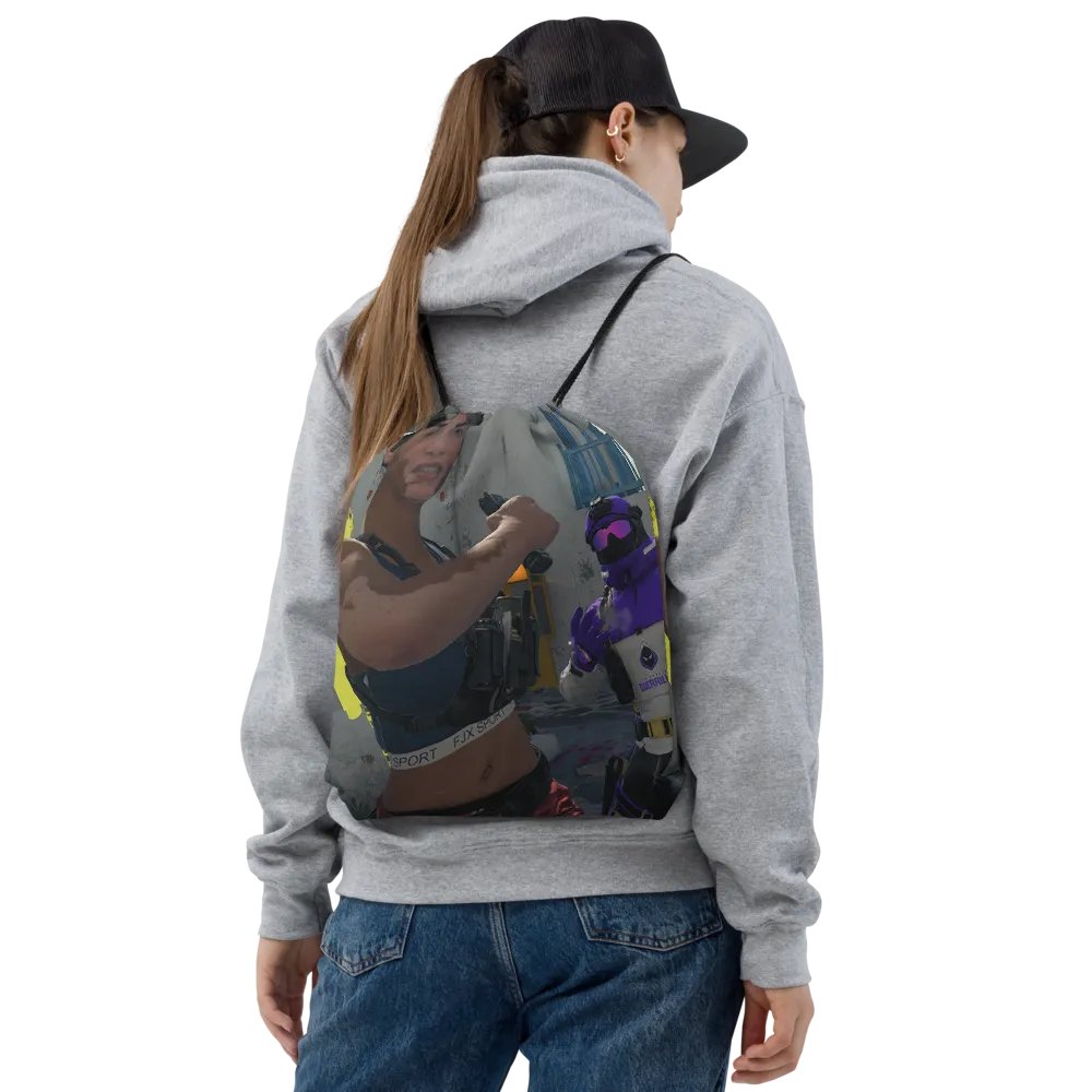 OG MW2 SKIN FINISHER DRAWSTRING BAG product image (2)