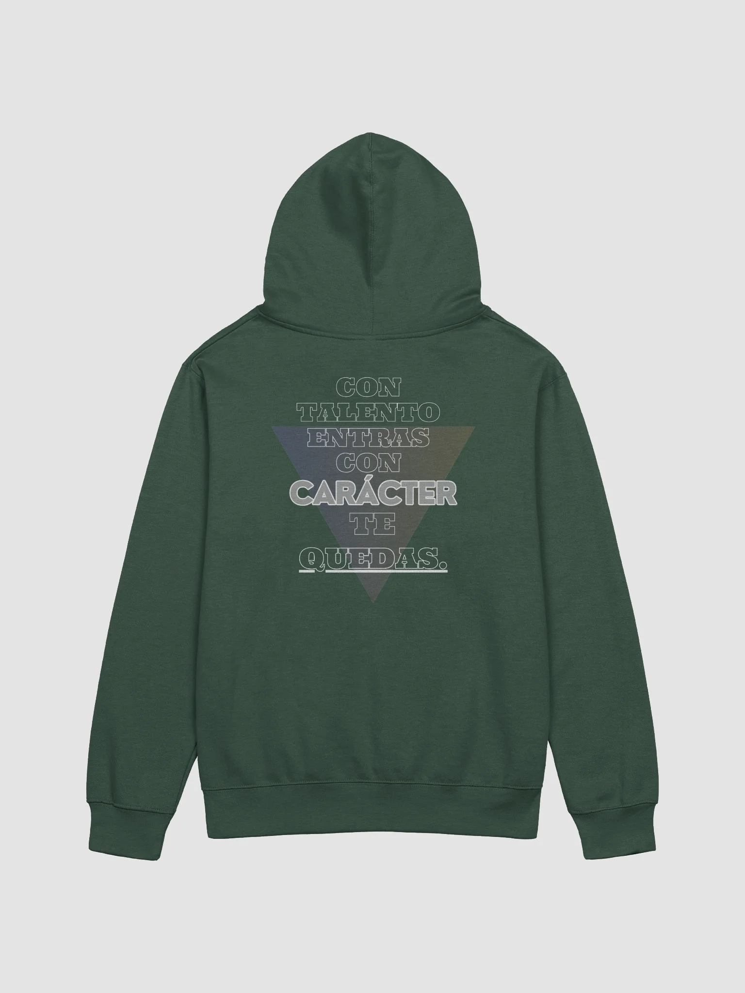 Talento y Caracter Midweight Hoodie Blk/Grey/Pnk product image (1)