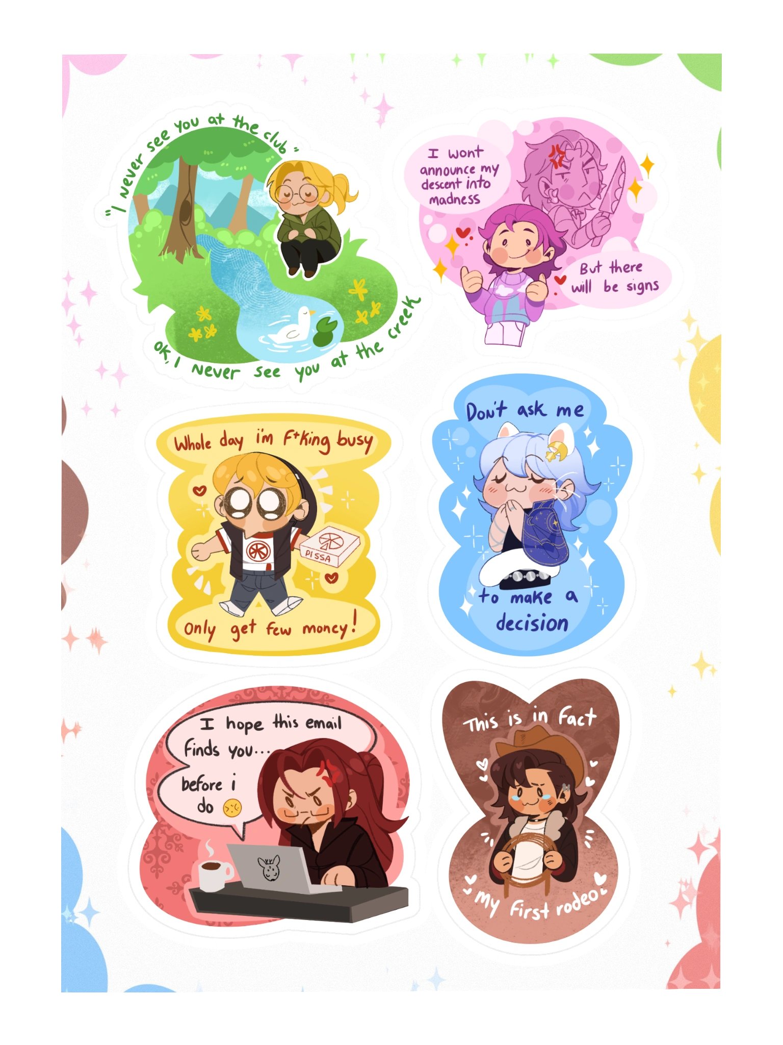 YV Boy Meme Sticker Sheet product image (3)