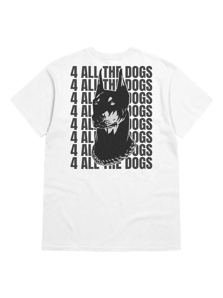 FOR ALL THE DOGS T-SHIRT WHITE product image (1)