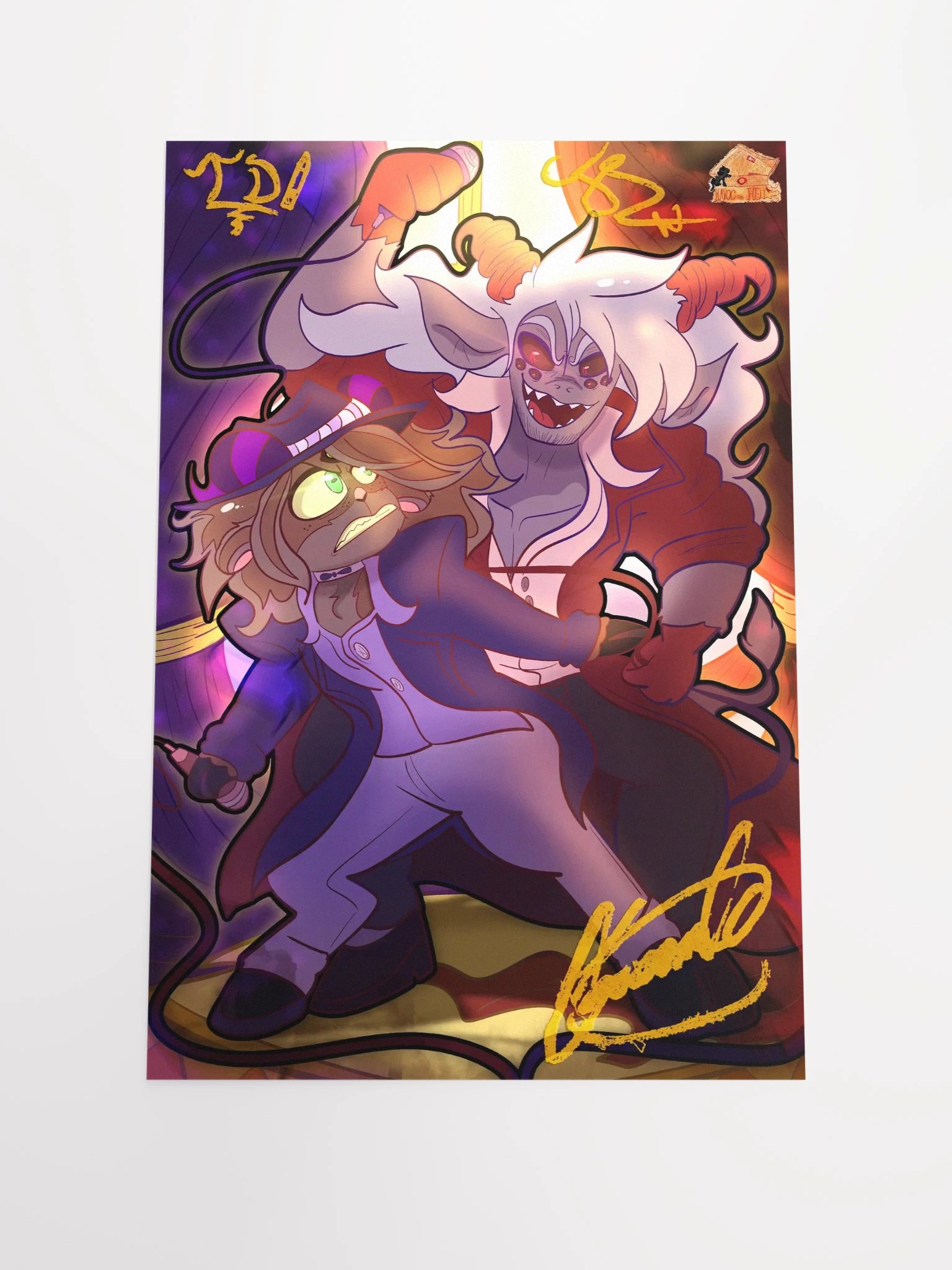 HAVOC IN HELL - If It Pays Poster *SIGNED EDITION* product image (1)