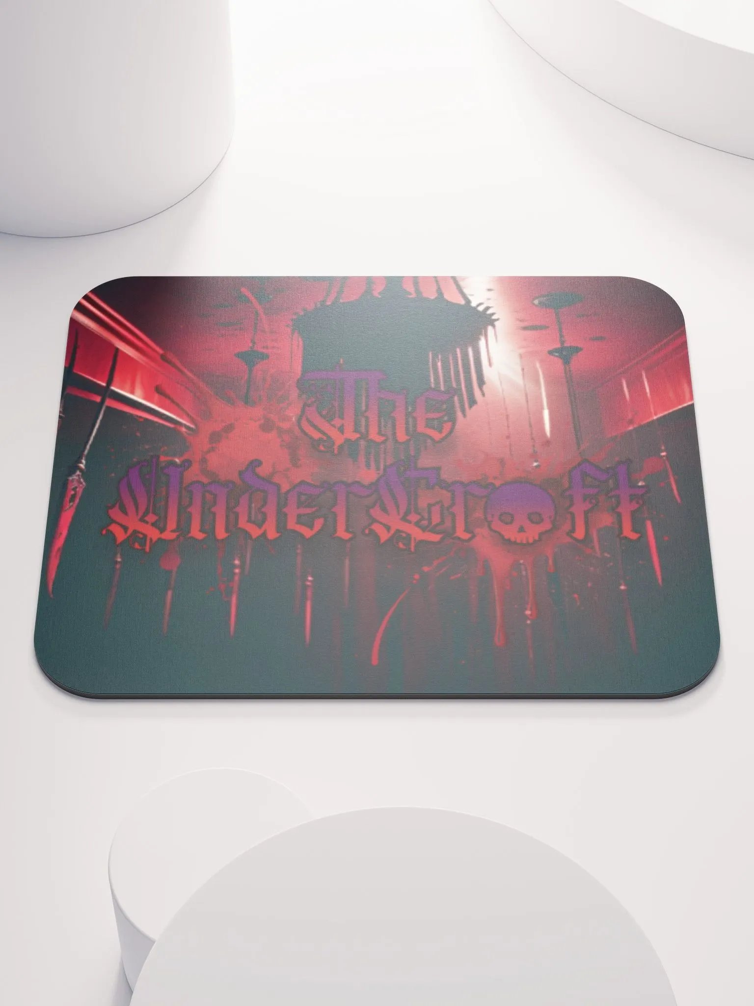Gothic Skull Mouse Pad product image (1)