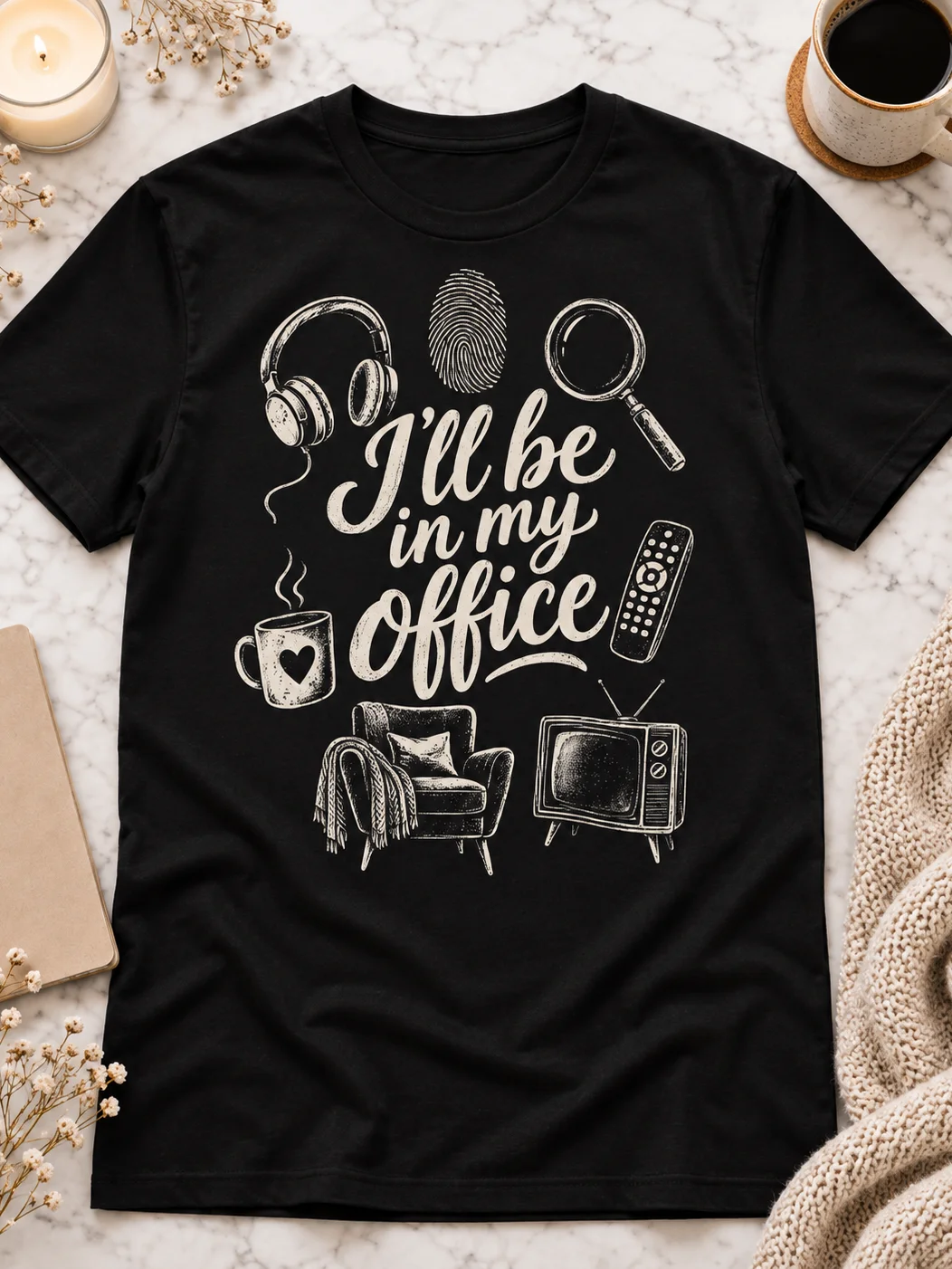 I’ll Be in My Office Funny True Crime T-Shirt product image (1)
