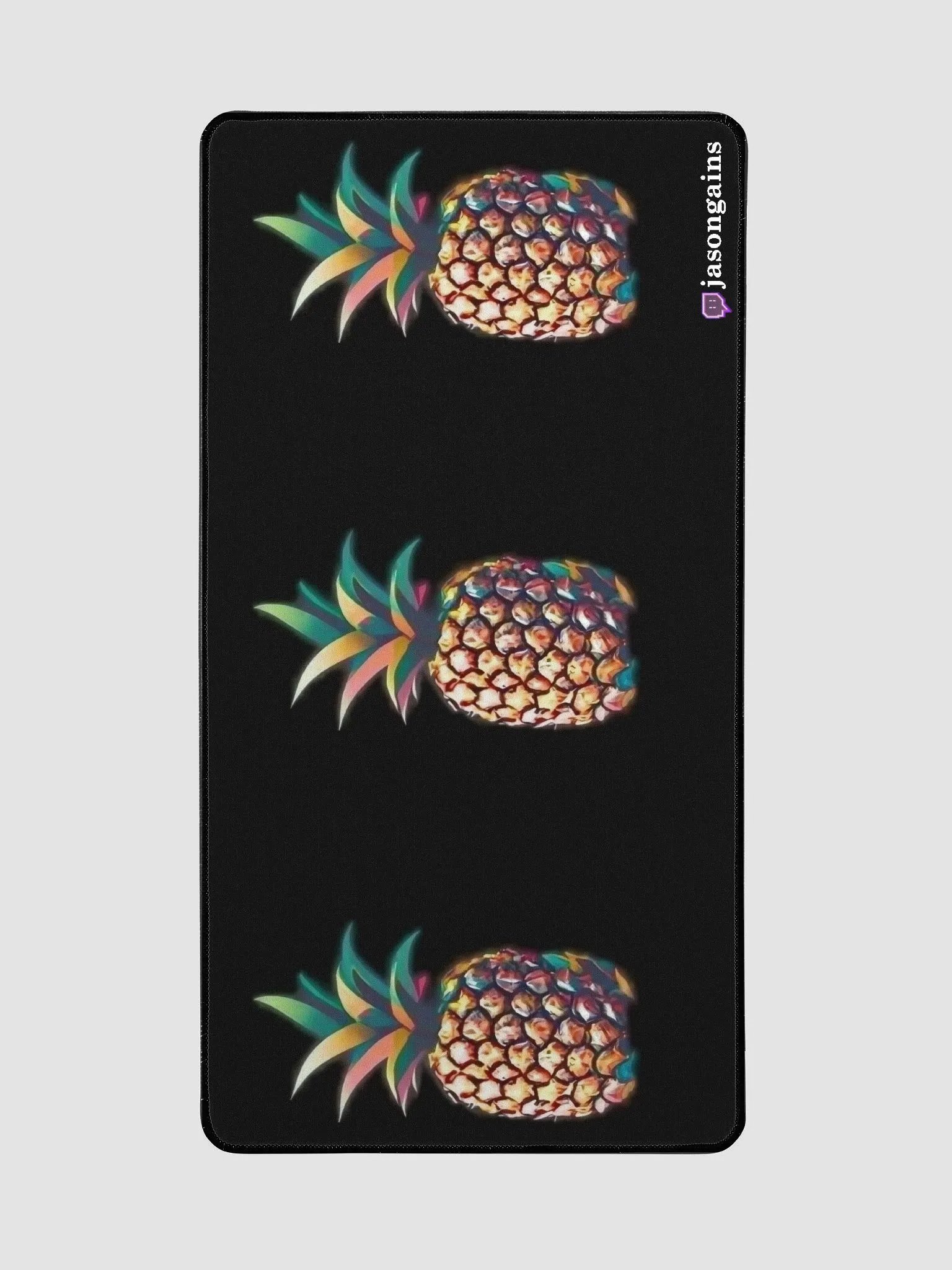 Iridescent Pineapples Desk Mat product image (2)
