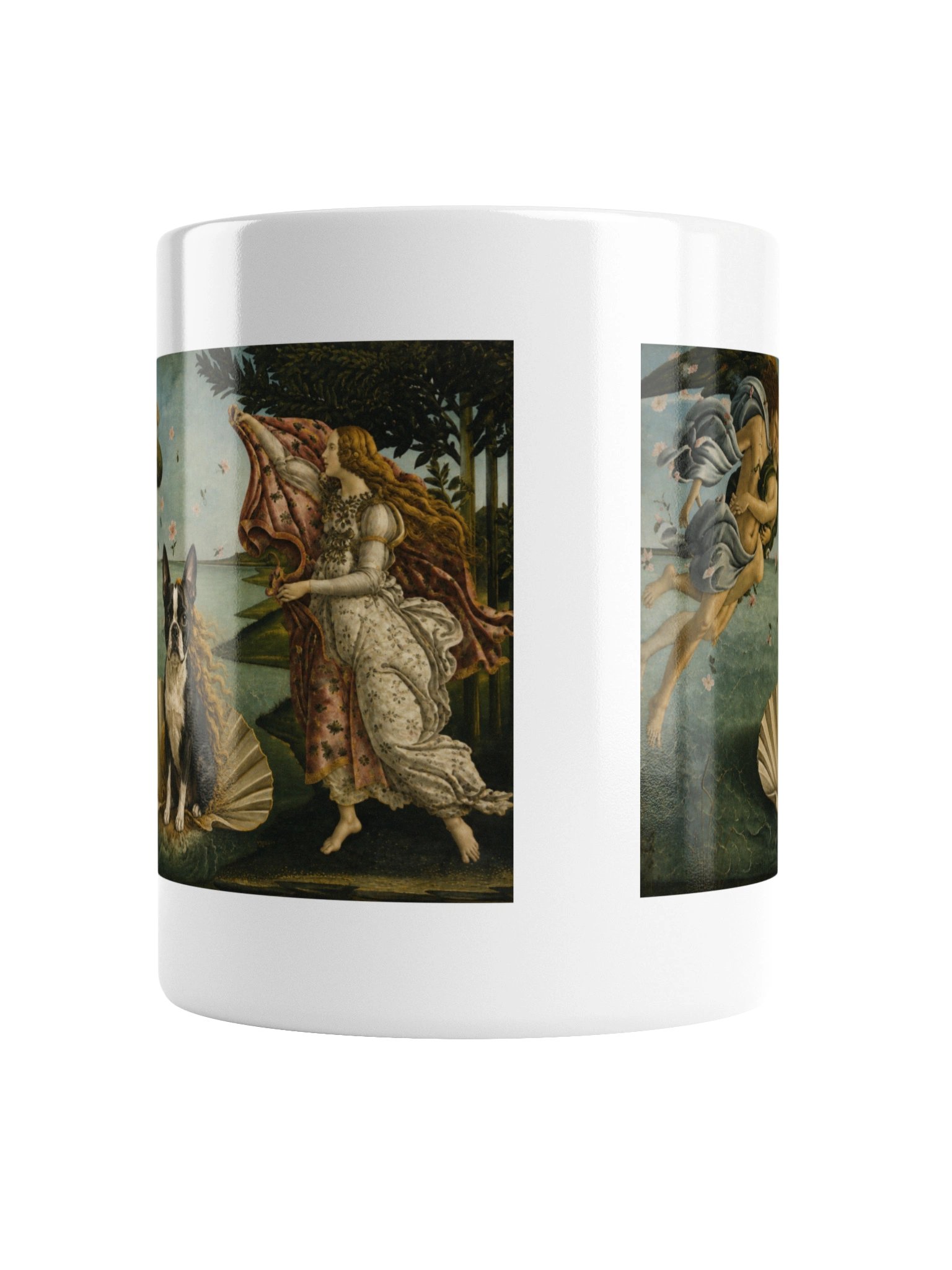 Boston Terrier The Birth of Venus Mug product image (2)
