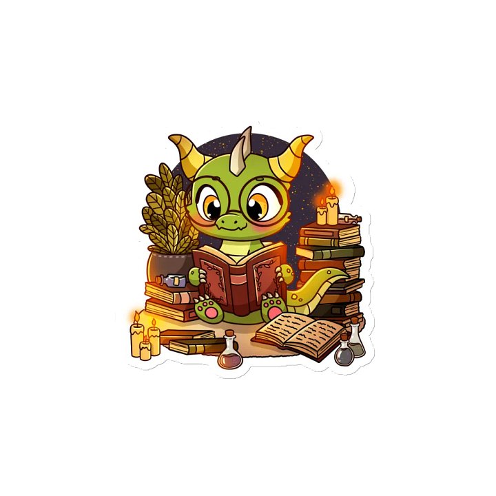 Book Dragon Magnet product image (2)