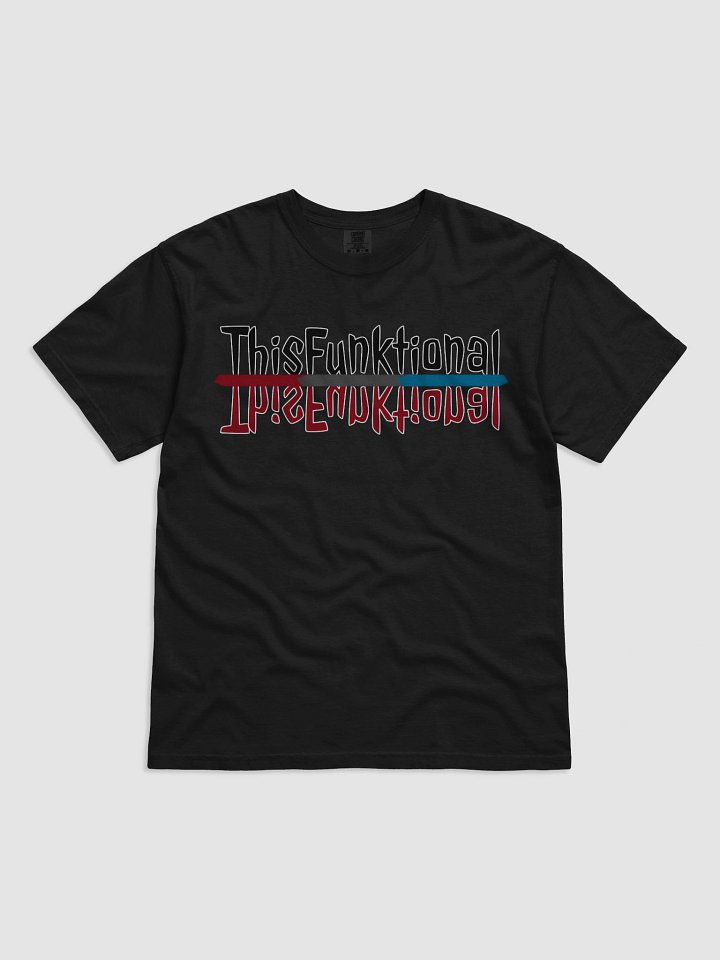ThisFunktional T-Shirt (red letters with white outline) product image (1)