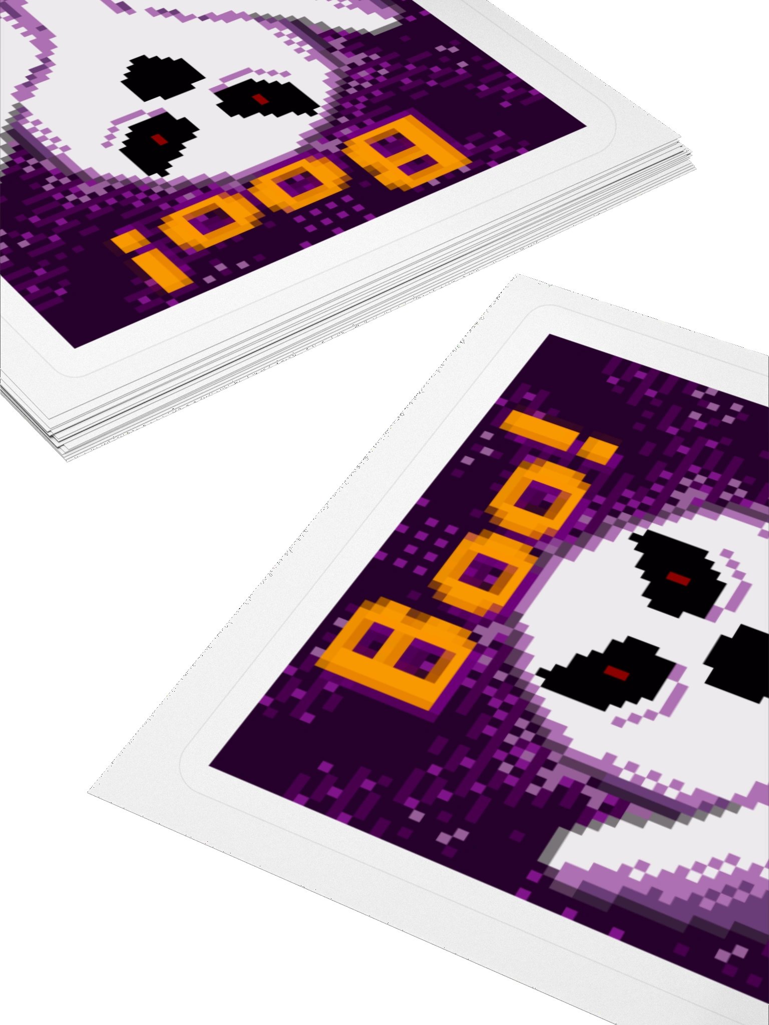Pixel Ghost Sticker product image (11)