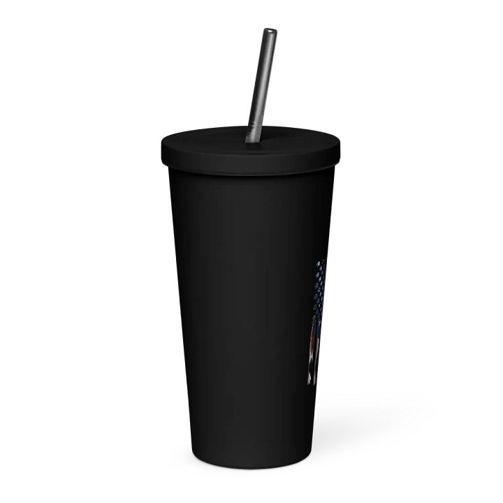 Patriotic Trucker Insulated Tumbler product image (1)