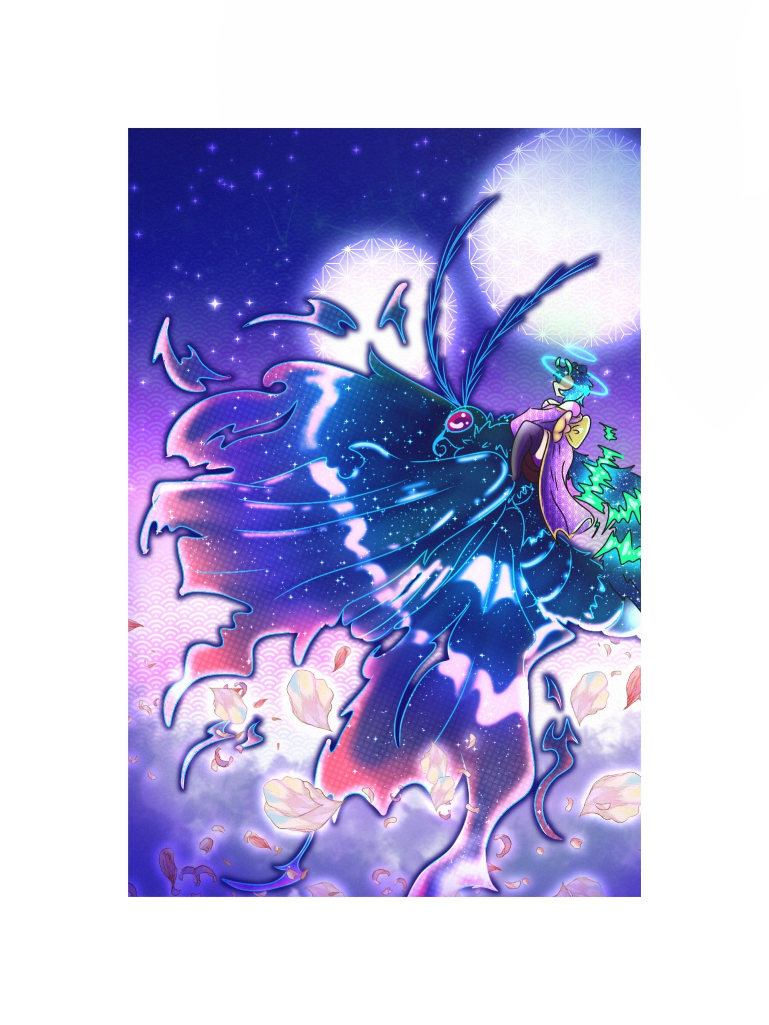 Moonlit messenger poster 12x18 product image (4)