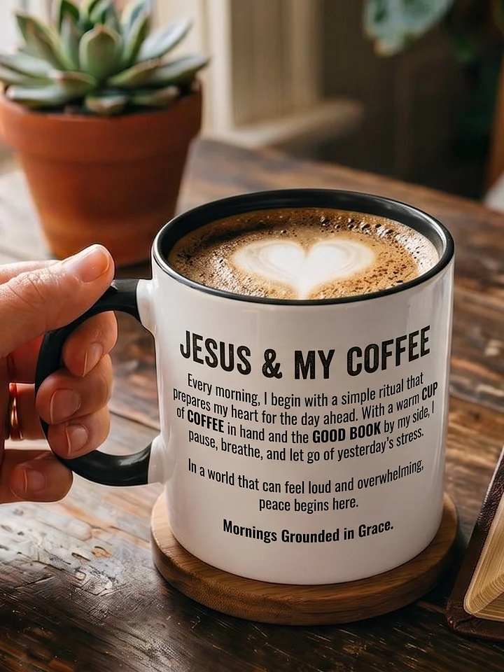 Jesus & My Coffee: 15 oz Premium Mug (Limited Edition) product image (1)