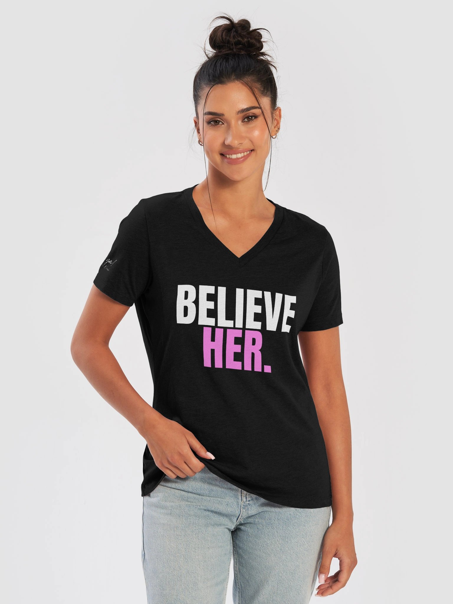 Believe Her. (v-neck) product image (9)