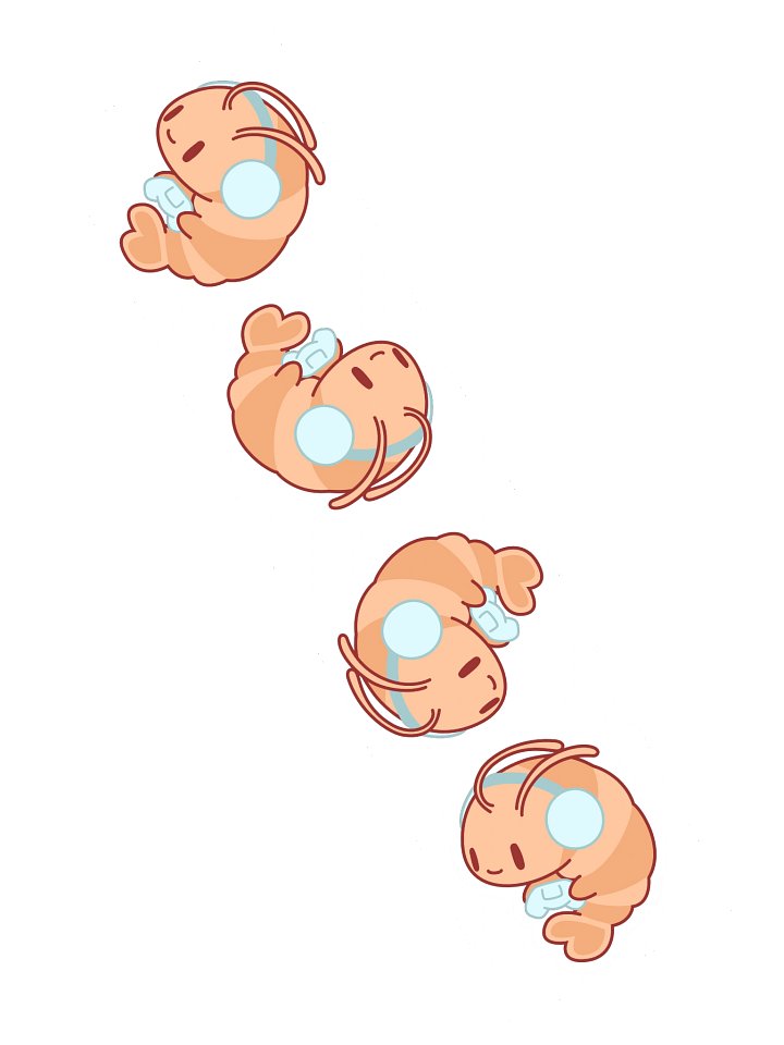 Shrimpy Gamer Rolling Stickers product image (2)