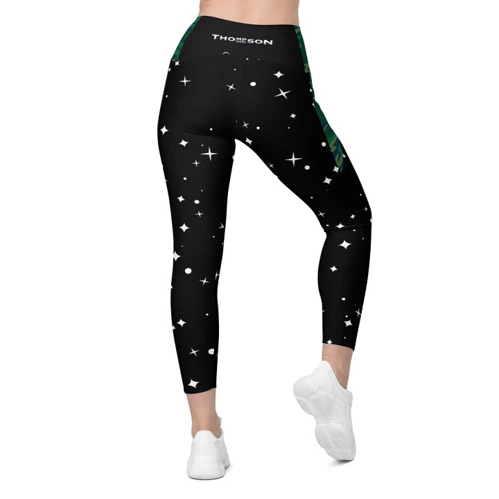Starry Night Crossover Leggings with Pockets M.P. Thompson product image (2)