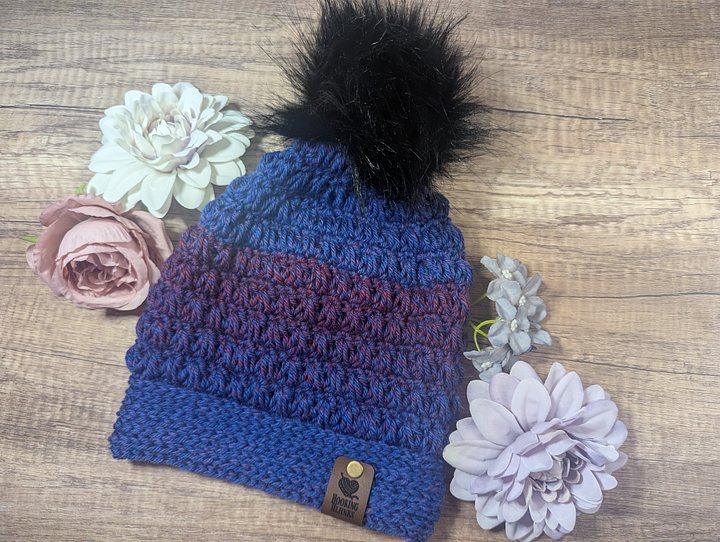 Petroskey Beanie - Purple/Blue product image (1)