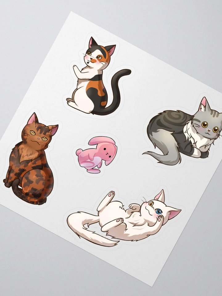 Four Cats Stickers product image (2)