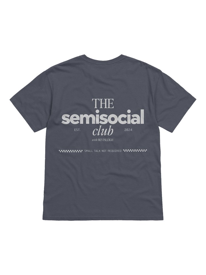 extroverted introvert - printed tee product image (82)