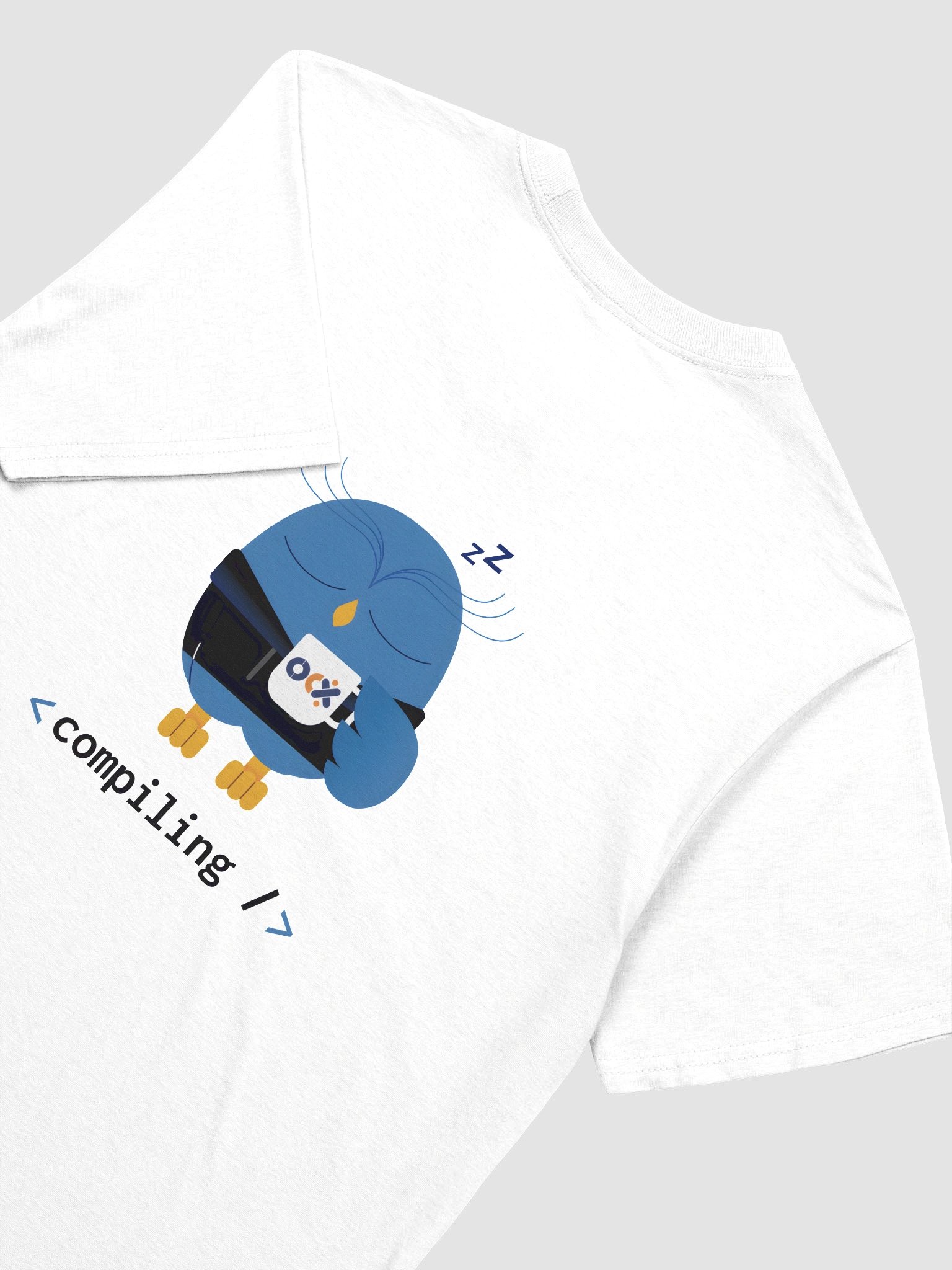 OCX Compiling T-Shirt (White) product image (8)