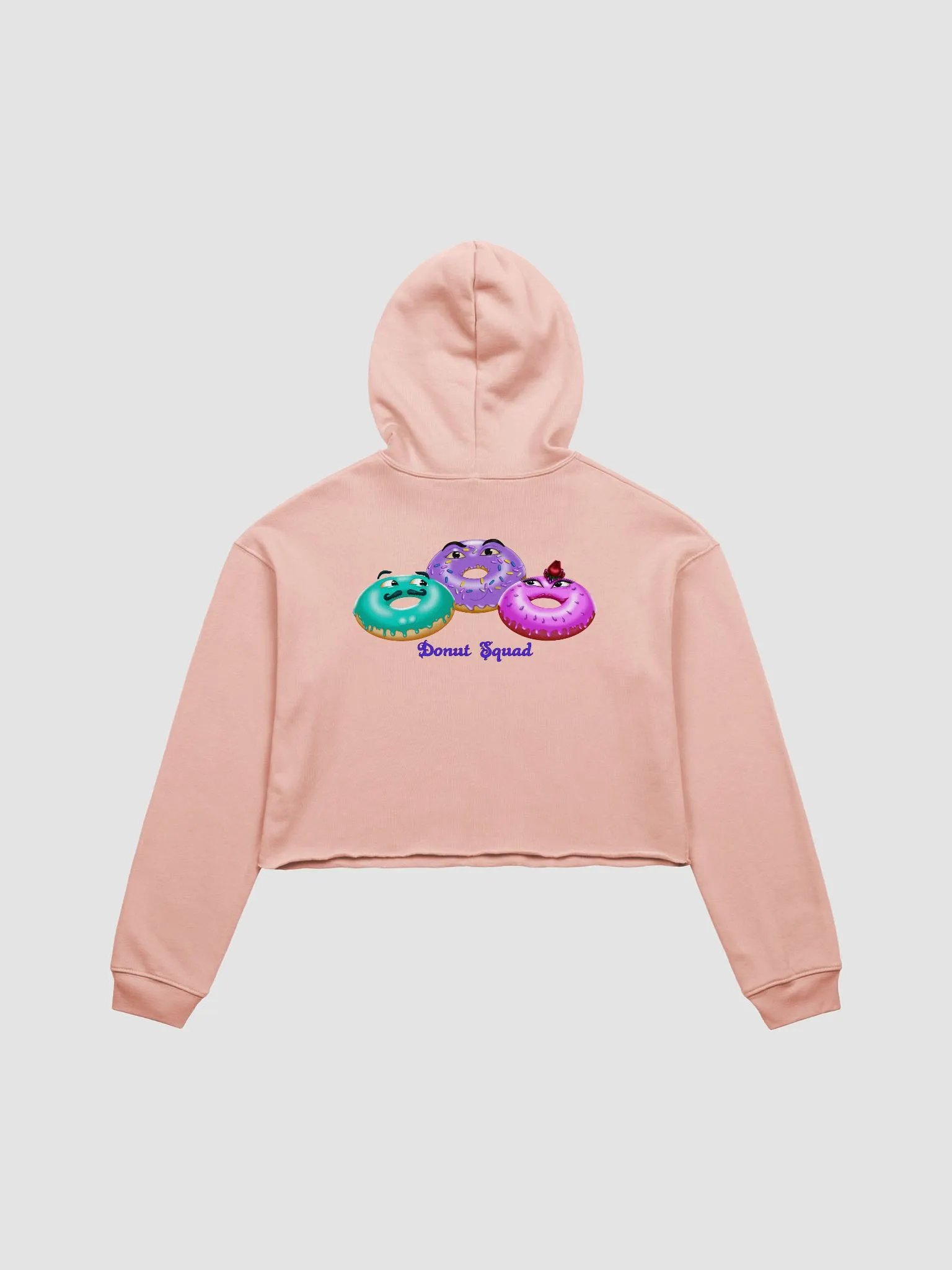 Queen of the Donuts Crop Hoodie product image (26)