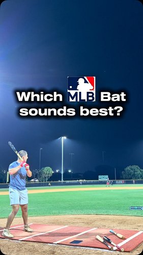 Which MLB bat sounds the best?
#baseball #homerun #viral #fyp