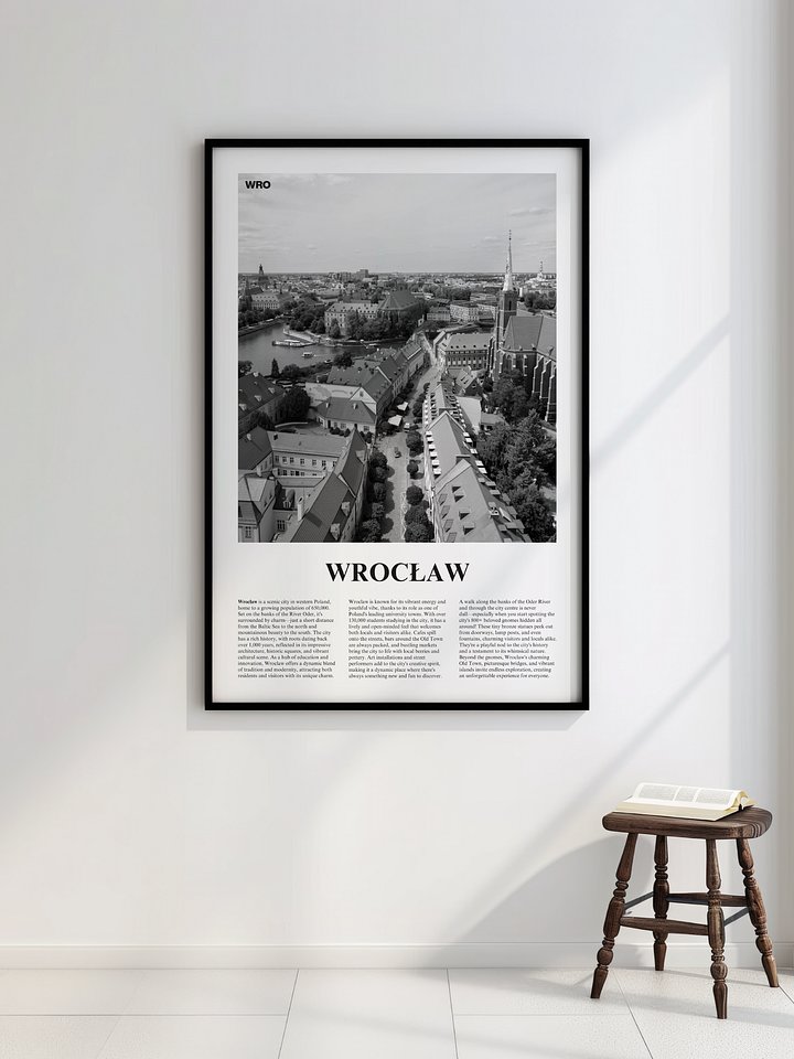 Wroclaw 02 Newspaper Poster product image (2)